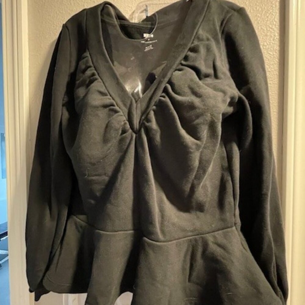 Maeve Deep V-Neck Sweater Sz M